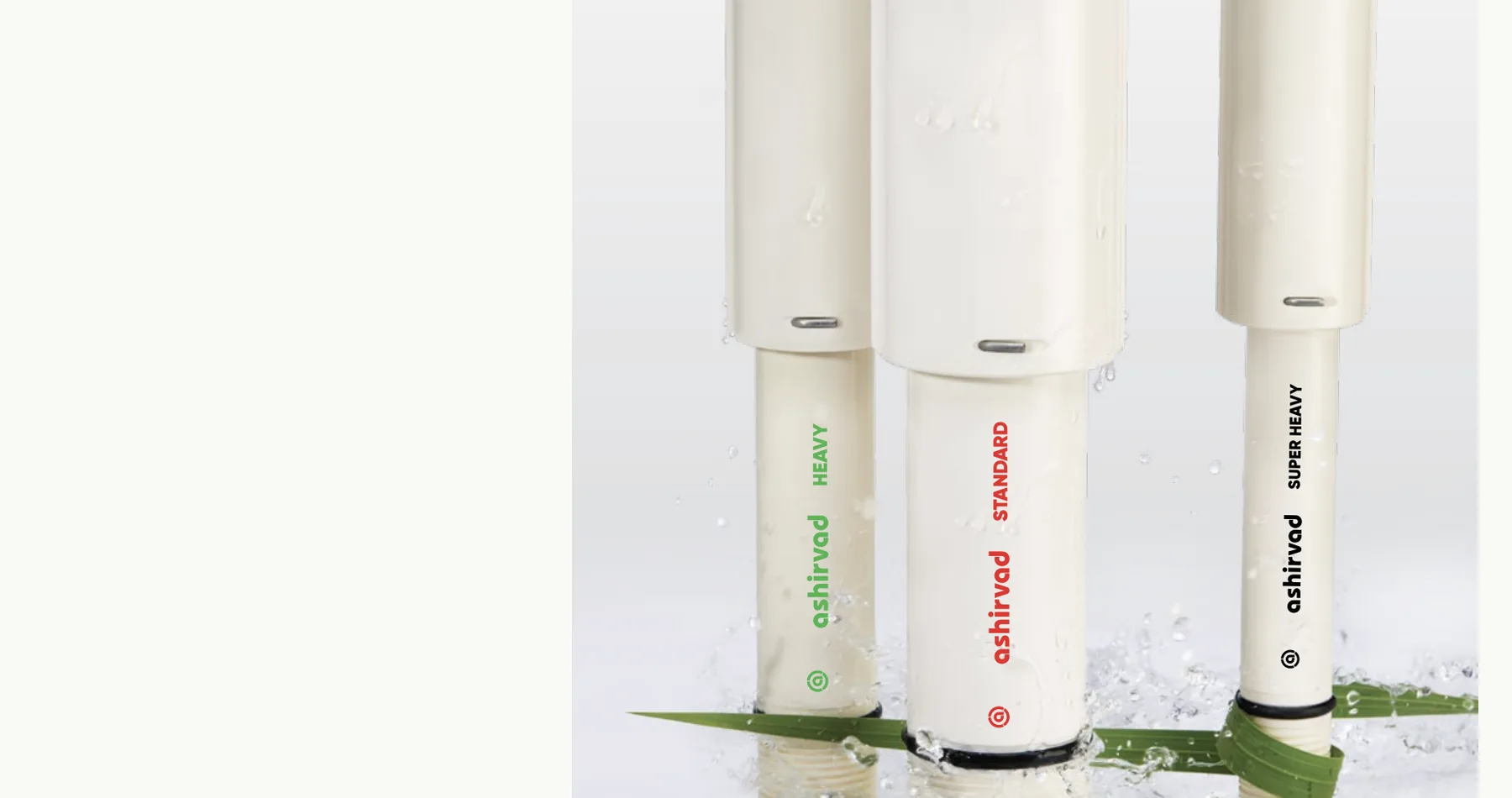 Ashirvad UPVC borewell column pipes