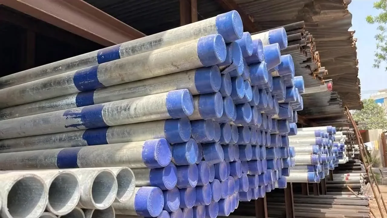 Nova Trading pipe stock ready for pickup in Ranigunj